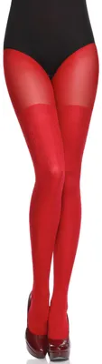 Produktbild von Merry Style Damen Strumpfhose MS 332 60 DEN (Rot, S (32-36)) .