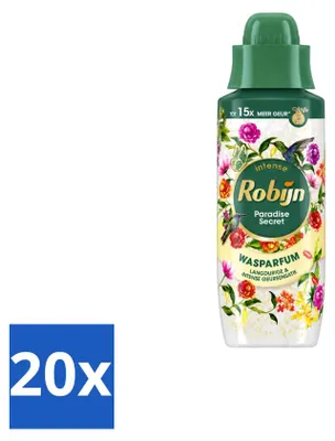 Immagine prodotto di 20 flaconi di Robijn Intense Wasparfum Paradise Secret - 342 ml - Confezione - 20 pezzi