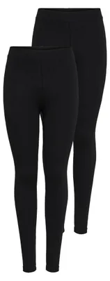 Produktbild von ONLY 15191323, Leggings, Weiblich, Erwachsener, Schwarz, XL, Baumwolle, Elasthan