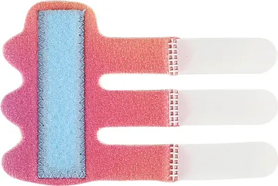 Produktbild von Fingerschiene, verstellbare Fingerstütze, universeller Fingerstabilisator, Glätteisen für gebrochene und auslösende Finger zur Linderung von Arthritis-Verstauchungen
