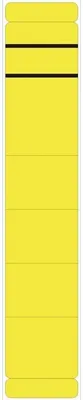 Produktbild von Ordnerrückenschilder 60x280mm selbstklebend gelb VE=10 Stück