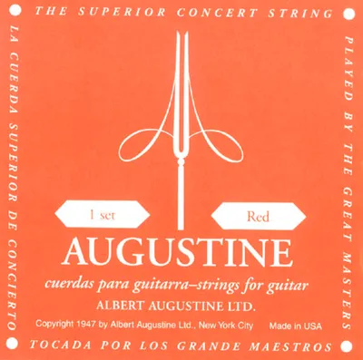 Produktbild von Albert Augustine Classic Red, Gitarre, Akkustik, 6 Stück(e)