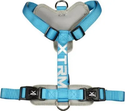 Imagen del producto de Arnés para mascotas Nayeco x-trm, de 60 a 100 cm de largo y 2,5 cm de ancho, color azul