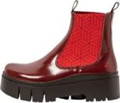 Produktbild von Art Damen Elegante Stiefelette Leeds Chelsea 1766 Rot