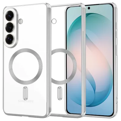 Obrázek produktu pro Techsuit – kryt Crystal MagSafe pro Samsung Galaxy S26 Plus – stříbrný