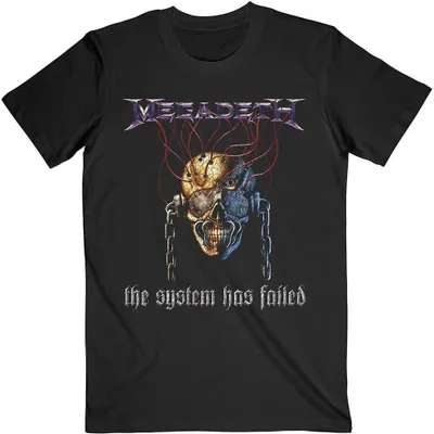 Obrázek produktu pro Megadeth Systems Fail Black L Tričko
