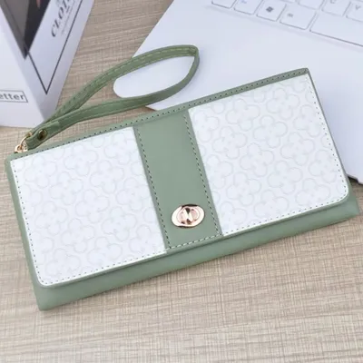 Image de Portefeuille JO-35535 Vert pour Femmes | Élégance KP35535