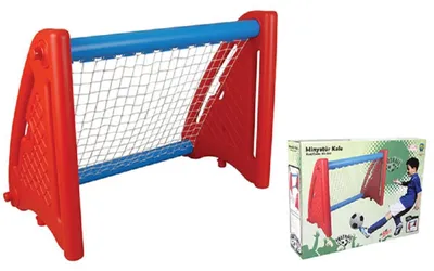 Produktbild von Pilsan Kinder Fußballtor 03397 für den Garten, wetterfestes Material 120 x 80 cm