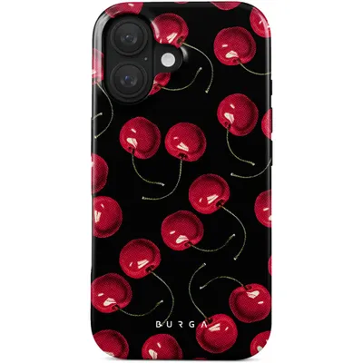 Produktbild von Burga Tough iPhone 16 Hülle Hardcase Backcover Stoßfest - Cherrybomb