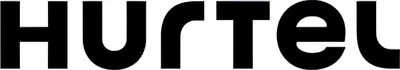 The image shows the word HURTEL in black, bold, sans-serif font against a white background.