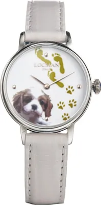 Produktbild von F253A08S-00WHCA1PW Italy Damenuhr 1960 Fantasy Dog Ref. F253A08S-00WHCA1PW Locman