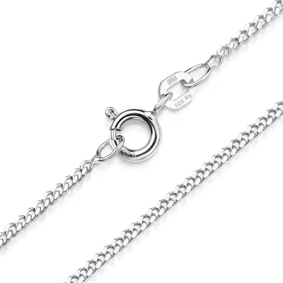 Produktbild von MATERIA by Matthias Wagner Damen Panzerkette 1,7mm aus 925 Sterling Silber K91