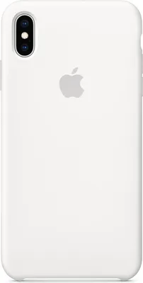 Produktbild von Apple iPhone Xs Max Hülle - Silikon - Soft Case, Backcover - Weiß