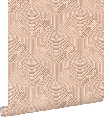 Immagine prodotto di ESTAhome carta da parati Stampa 3D rosa pesca 50 x 900 cm