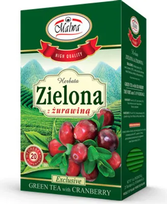 Produktbild von Grüner Tee + Preiselbeeren FIX 20*2g MALWA
