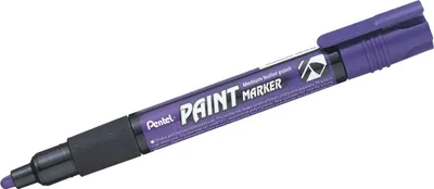 Produktbild von Lackmarker 2,0mm Rundspitze violett Packung mit 12 Stück