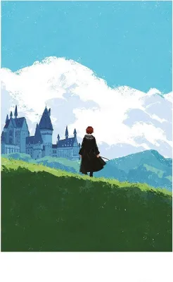 Produktbild von Harry Potter - bedruckt PM6177 (40 cm x 30 cm) (Blau/Grün/Schwarz)