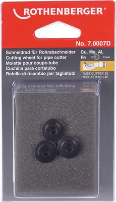 Produktbild von ROTHENBERGER Schneidrad Cu-Al-Fe für TC28/42  - 1000000976