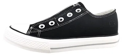 Productafbeelding van Dockers by Gerli Damenschuhe Leinenschuhe Slipper Schwarz Freizeit