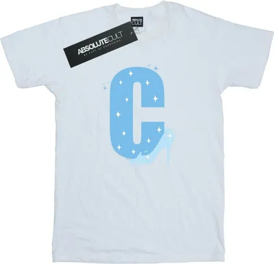 Produktbild von Disney - "Alphabet C Is For Cinderella" T-Shirt für Herren BI44217 (XL) (Weiß)