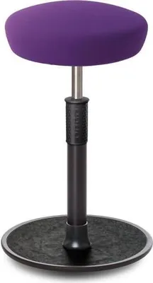 Produktbild von Sitz- Stehhocker Free Tall Hutsitz Gestrick Purpur schwarz /schwarz.