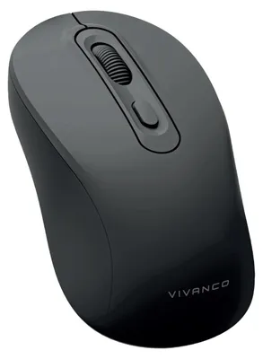 Immagine prodotto di VIVanco™Mouse Wireless Con Design Ergonomico E Clic Silenzioso