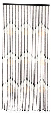 Produktbild von Bambus-Vorhang – Handgefertigt mit Perlen – 90 x 195 cm