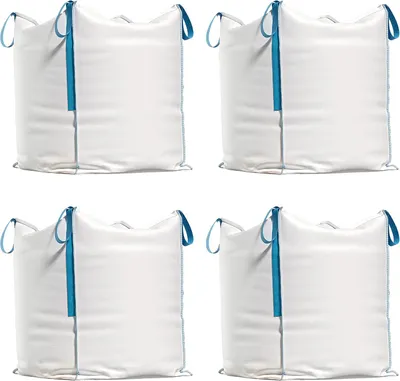 Produktbild von Big Bag Bauabfallsack, 90x90x90 cm, 1000 kg Tragkraft, für Baustelle