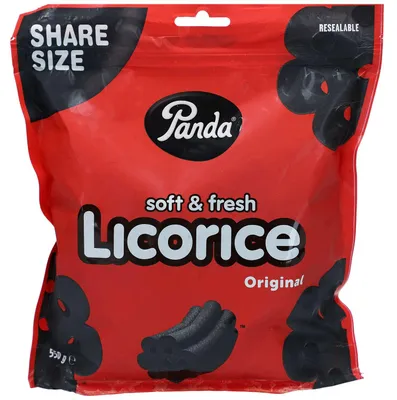 Produktbild von Panda Licorice Original soft & fresh 550g