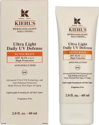 Produktbild von Kiehl's D.S. Ultra Light Daily UV Defense Sunscreen SPF50 60ml