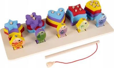 Obrázek produktu pro Dřevěná třídička - rybářská Kruzzel 22565