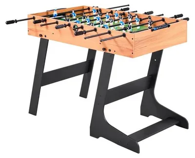 Immagine prodotto di Tavolo da calcio con dimensioni standard - Pieghevole - 1065 x 605 x 810 mm - Include 2 palline