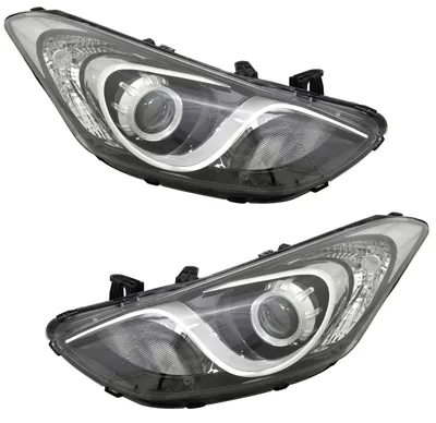Produktbild von TYC Scheinwerfer Set für Hyundai i30 GD 2011- H7 LWR Stellmotor Frontscheinwerf