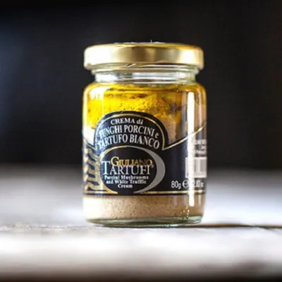 Produktbild von Krém s hríbmi a bielou hľuzovkou, 80 g
