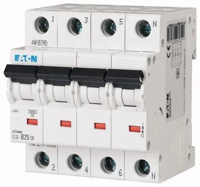 Obrázek produktu pro Nadproudový jistič 3P+N C 13A 6kA AC CLS6-C13/3N-DP 270487