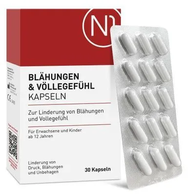 Immagine prodotto di N1 Capsule per flatulenza e gonfiore 30 Capsule