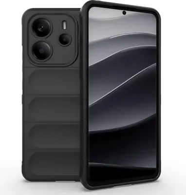 Produktbild von Xiaomi Redmi Note 14 4G Hülle - Coverup Hands-On Rugged Back Cover - Schwarz
