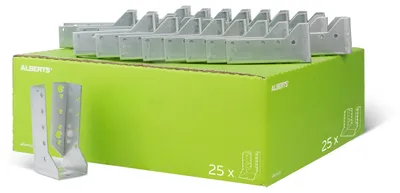 Produktbild von Alberts Balkenschuh | Typ B | sendzimirverzinkt | 40 x 110 mm | 25er Set ( 25 x 353926 )
