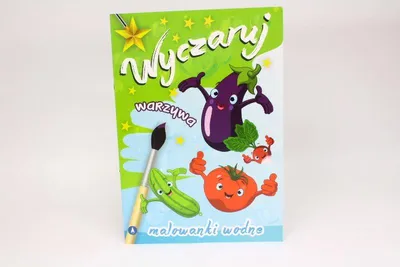 Image de Wyczaruj warzywa - Wodna malowanka dla dzieci