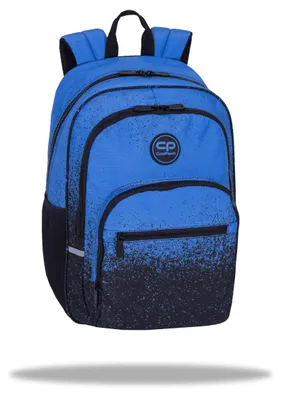 Productafbeelding van Coolpack Alfa Jugend rugzak, 2 compartimenten, blauw met stippen