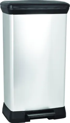 Produktbild von Curver Deko-Eimer 50 l silber