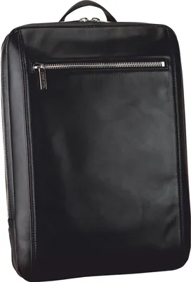 Produktbild von LEONHARD HEYDEN Leder Laptoprucksack Rucksack mit Laptopfach Montreal Business Backpack Black schwarz