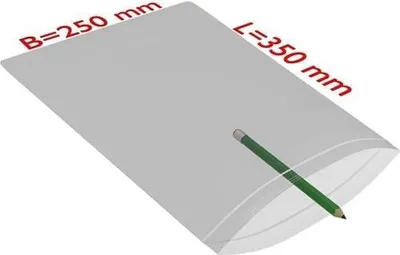 Immagine prodotto di Sacchetto ziplock dimensioni 250x350 mm spessore 90µ PE trasparente