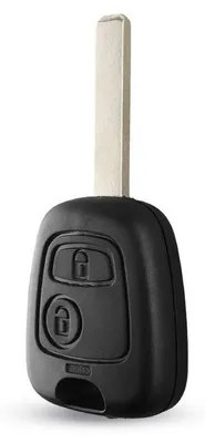 Immagine prodotto di Custodia chiave auto Techstar® compatibile con Citroen C3, C2, C1, 206, 307, 407, 2 pulsanti, VA2