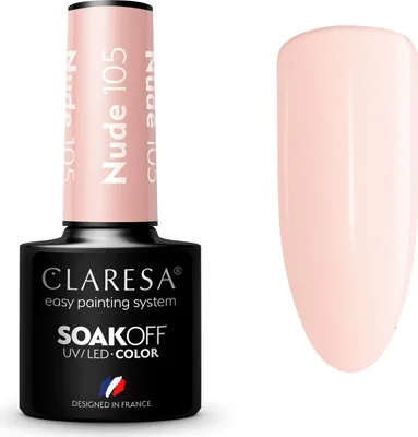 Produktbild von Claresa Hybrid Nagellack NUDE 105 -5g