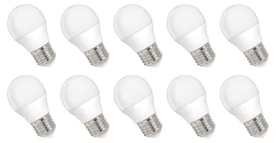 Produktbild von Spectrum E27 LED Lampe 6W 520lm 3000K Warmweiß 230V 10 Stück