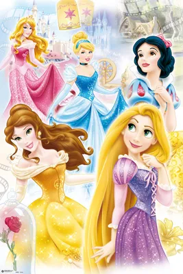 Immagine prodotto di Disney - Gruppo Principesse - poster poster - dimensioni 61x91,5 cm