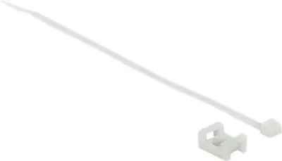 Obrázek produktu pro DeLOCK 18883, Žebříčková stahovací páska, Nylon, Bílá, -20 - 65 °C, 200 mm, 3,6 mm