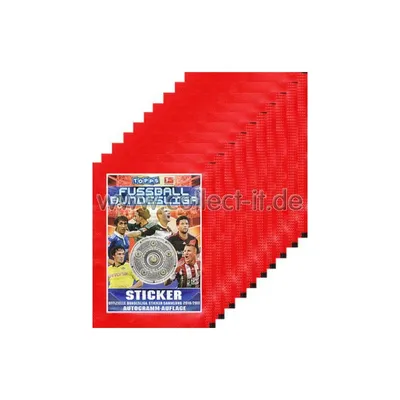 Immagine prodotto di Adesivi Topps Bundesliga 2010/11 - 10 bustine - DISPONIBILI ADESSO!