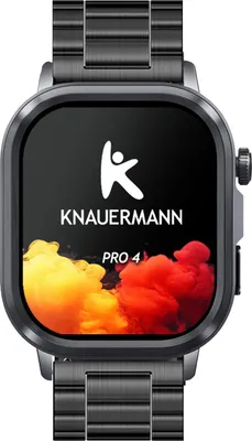 PRO 4: Elegante Smartwatch in Schwarz 2026